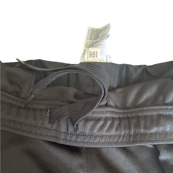 Adidas Athletic Striped Black Training Track Pants Women's Climacool - Picture 8 of 9